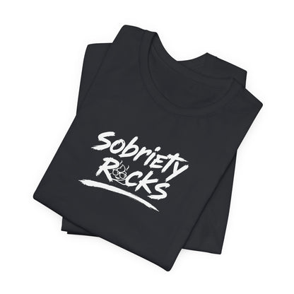 Copy of Sobriety Rocks Tee